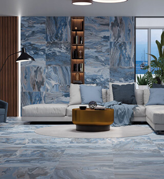 suelo marmol ebru blue salon