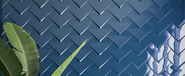 Ambiente portada azulejos relieve tipo escama Elle wow 20x20