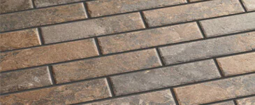Azulejo imitación ladrillo brick verin 6x24,5cm