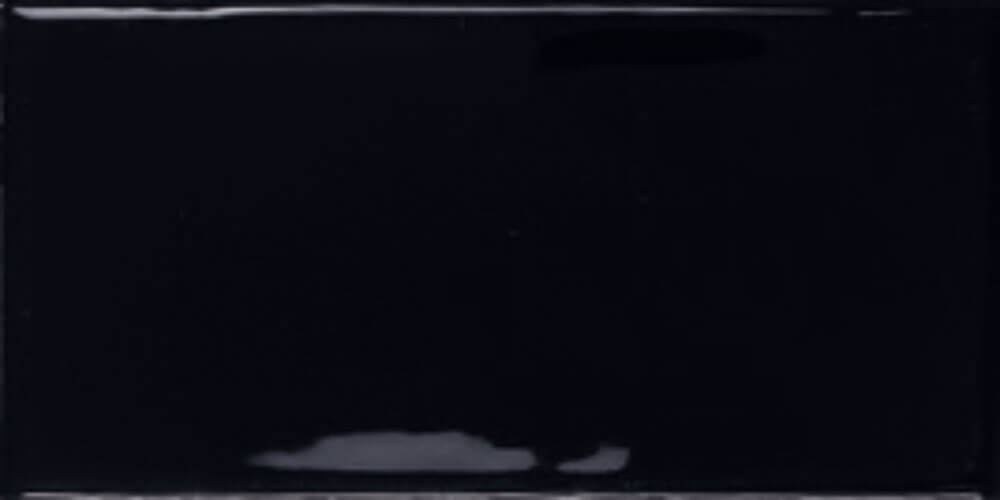 Azulejo rústico century color negro 7,5x15