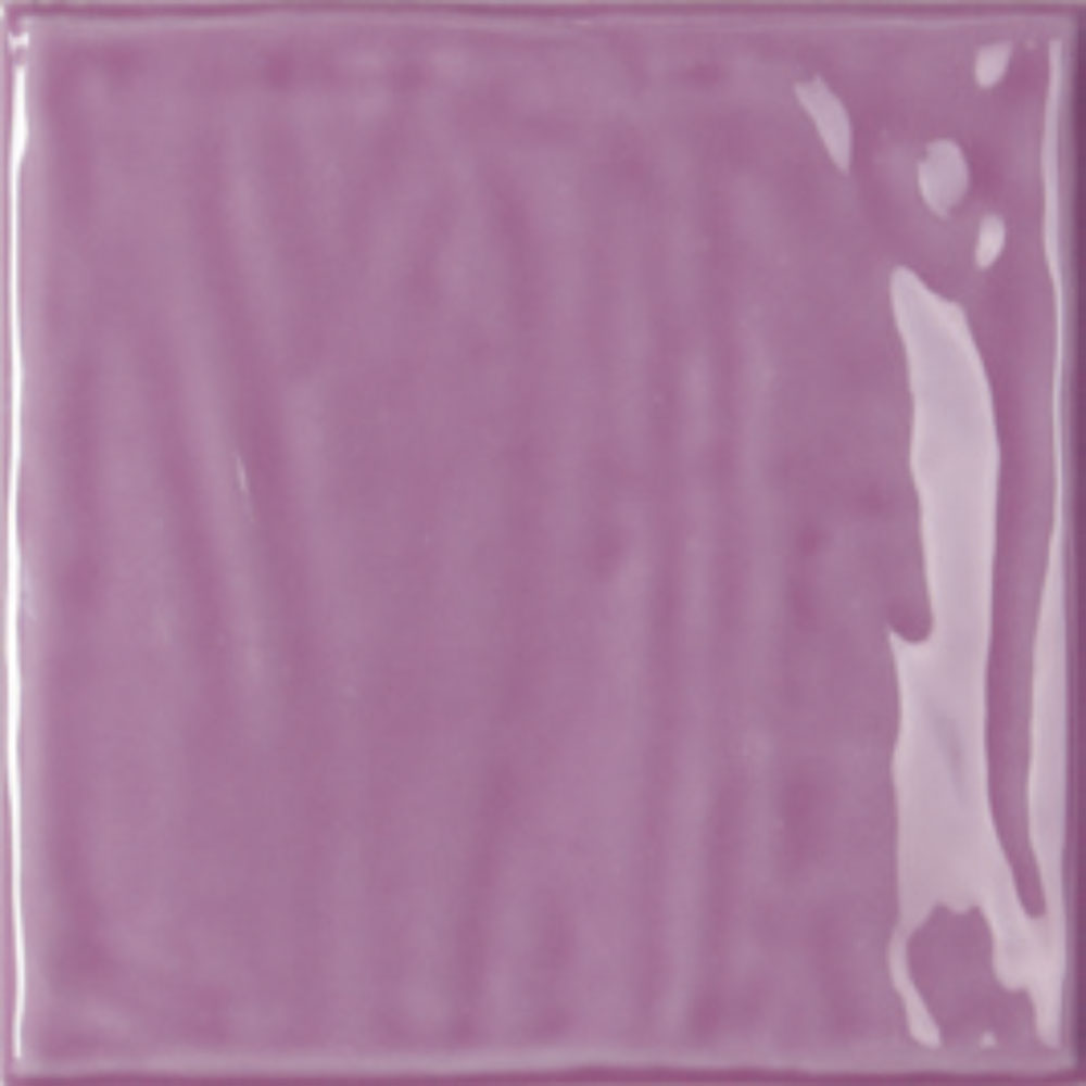 Azulejo rústico Feng shui purpura 15x15