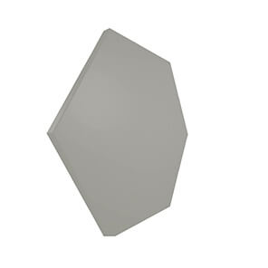 Azulejo Liso Hexagonal ash grey 21,5x25