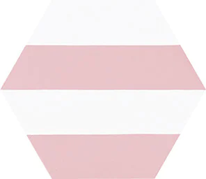 Baldosa hidráulica capri pink 25x25