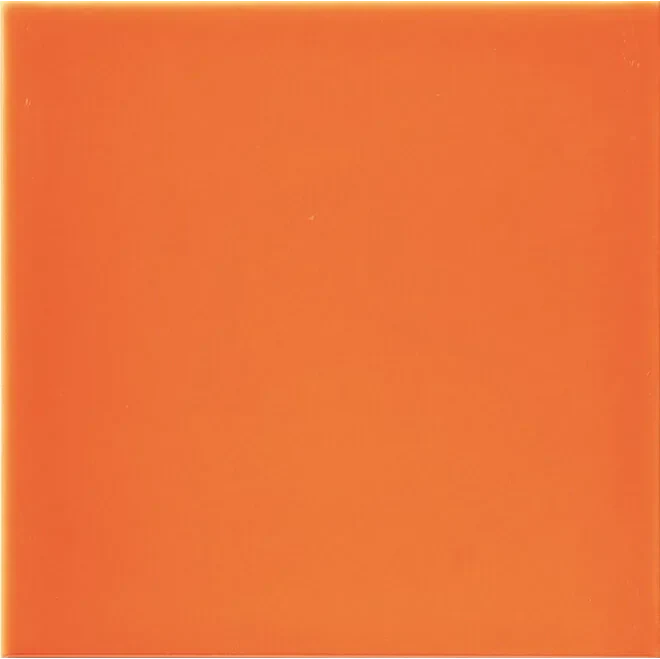 Azulejo tamaño 20x20cm color naranja