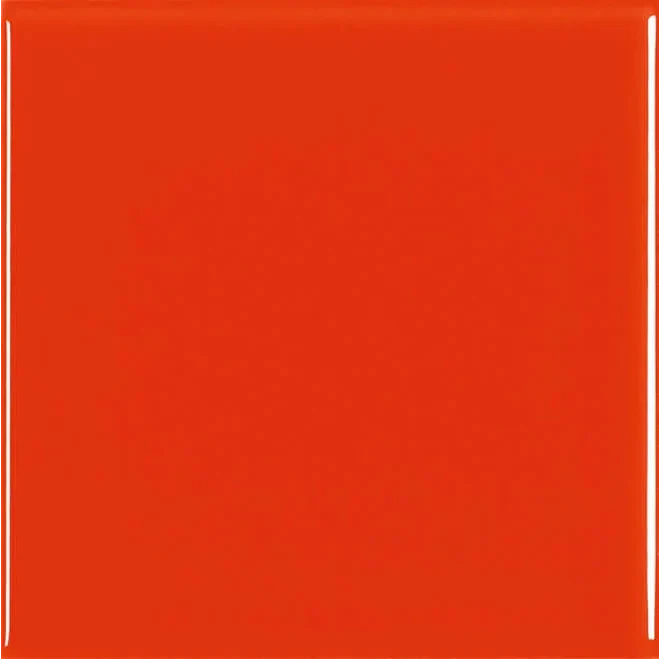 Azulejo metro tamaño 7,5x15cm color rojo