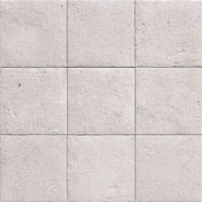 Azulejo 20x20cm bali stones mainzu - color white stone