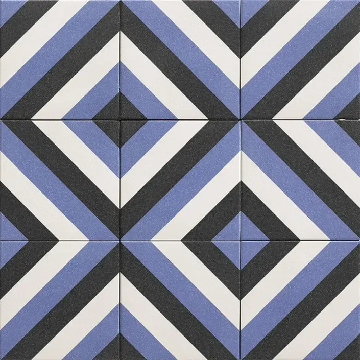 Azulejo hidráulico dublin blu 20x20 mainzu