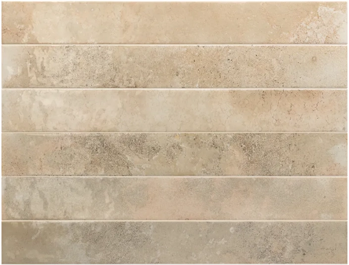 Azulejo bali almond 5x40 equipe ceramicas