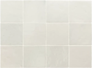 Azulejo Menorca White 10x10 cm equipe ceramicas